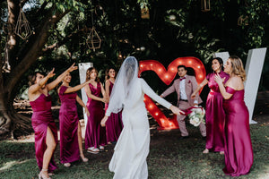 Vestidos de Damas en Grupo