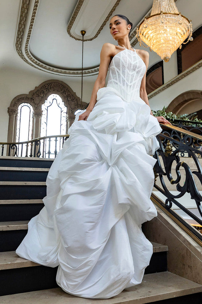 aa "Bubble Dream" Vestido de novia princesa